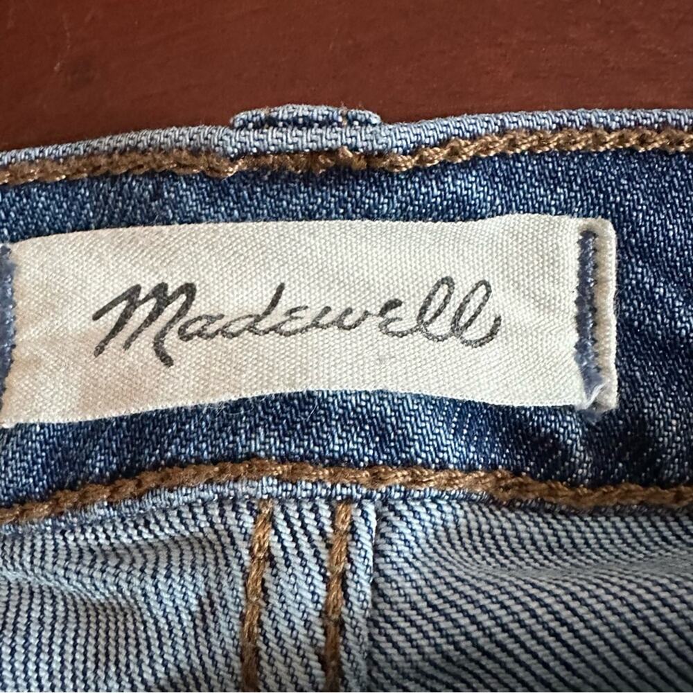 Madewell The Slim Boyjean AJ315 Classic Preppy Blue Denim Jeans Size 23 - Picture 5 of 13